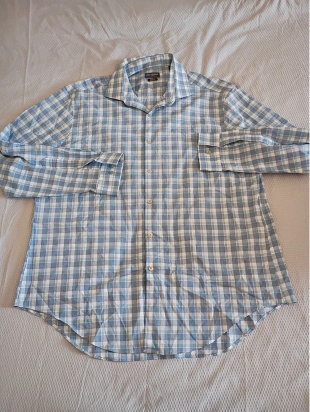 Van Heusen Flex Men's Shirt XL in Blue